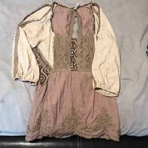 BKE gimmicks 3/4 sleeve top